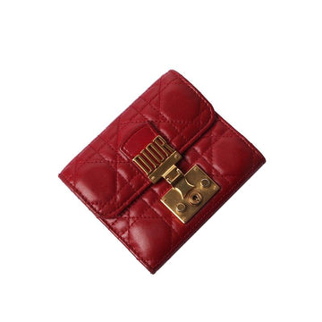 Dior Christian Lambskin Cannage Addict Women's Wallet 27139 26873692