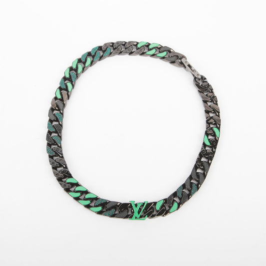 Louis Vuitton Virgil Abloh Chain Link Necklace 48.5 28172341