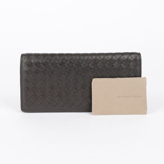 Bottega Veneta Intrecciato Leather Continental Wallet 244688 29047972