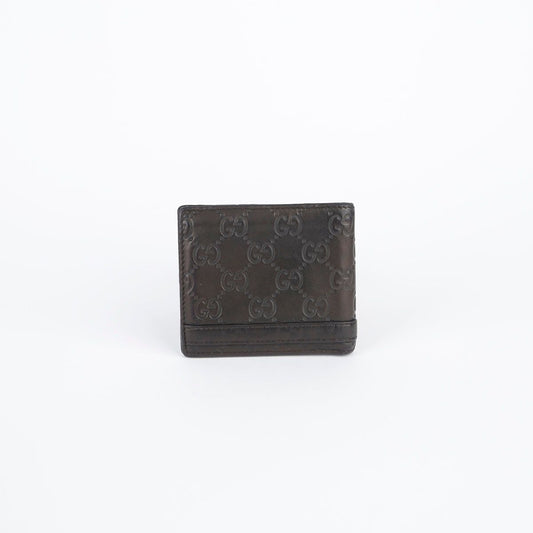 Gucci Dark Brown Sima Leather Wallet 233100 29160004