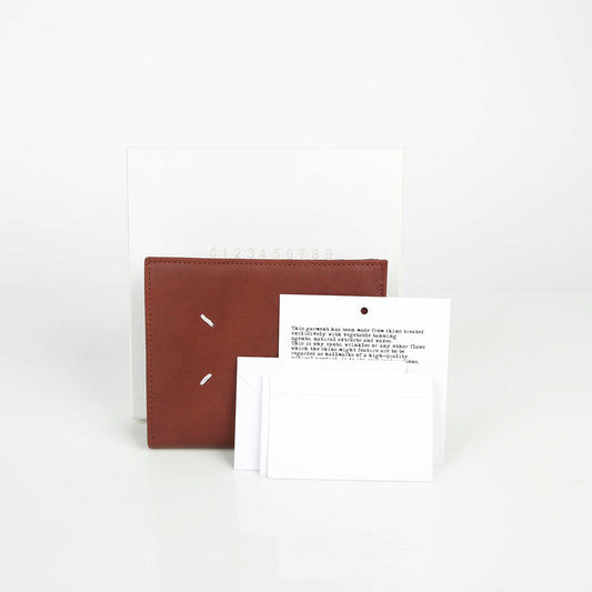 Maison Margiela Brown Leather Bifold Wallet 55UI0131 29797716