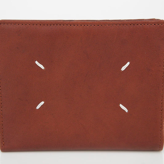 Maison Margiela Brown Leather Bifold Wallet 55UI0131 29797716