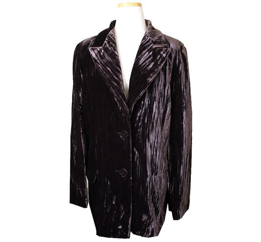 Other Brand Brown Velvet Jacket 66 26810636