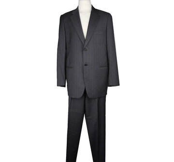 Other Brand Sartoria 1881 Gray Stripe Men's Suit Set 54 26810635