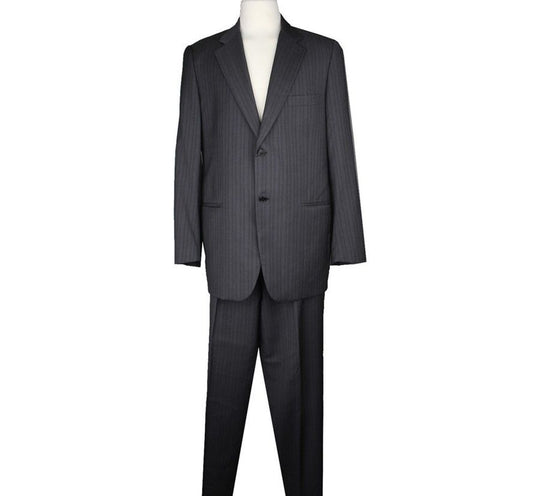 Other Brand Sartoria 1881 Gray Stripe Men's Suit Set 54 26810635