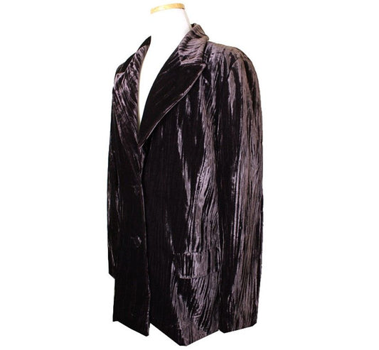 Other Brand Brown Velvet Jacket 66 26810636