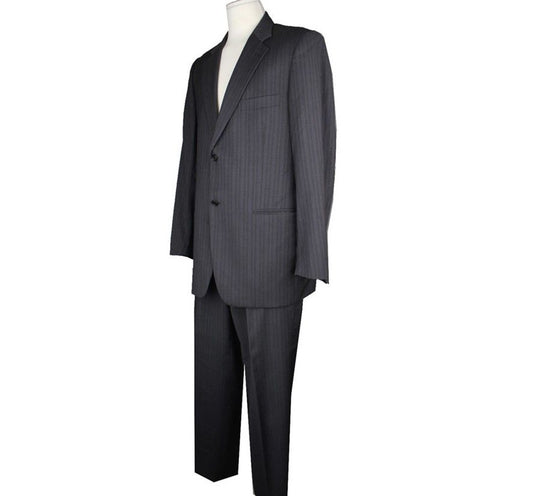 Other Brand Sartoria 1881 Gray Stripe Men's Suit Set 54 26810635