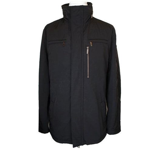 Other Brand ADD Black Men's Hooded Padded Jacket 46 26810788