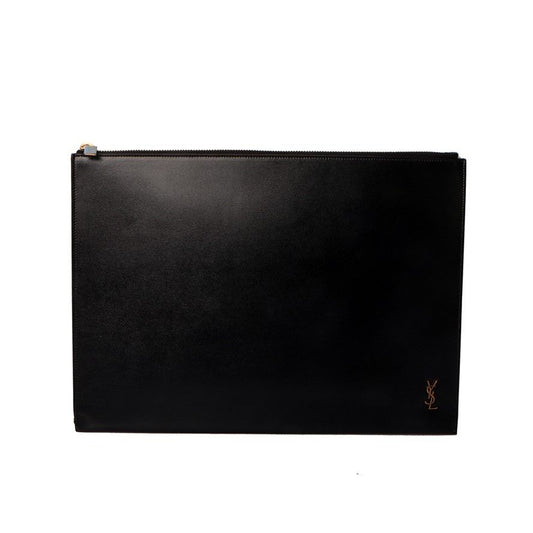 กระเป๋าคลัตช์เอกสาร Saint Laurent AA 5163846728 YSL 607782 02G0W 1000