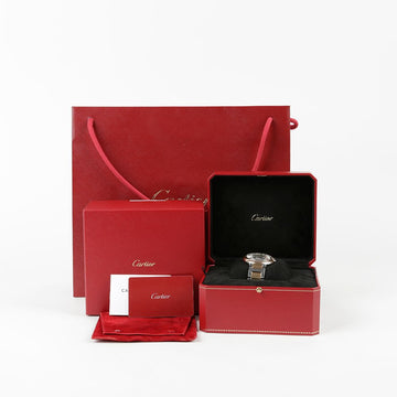 Cartier Pink Gold Steel Combo Ballon Bleu นาฬิกาอัตโนมัติ รุ่น W2BB0004 42MM