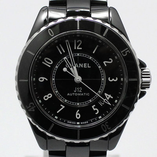 CHANEL H5697 38MM J12 Black Ceramic Steel Automatic Watch 47545209