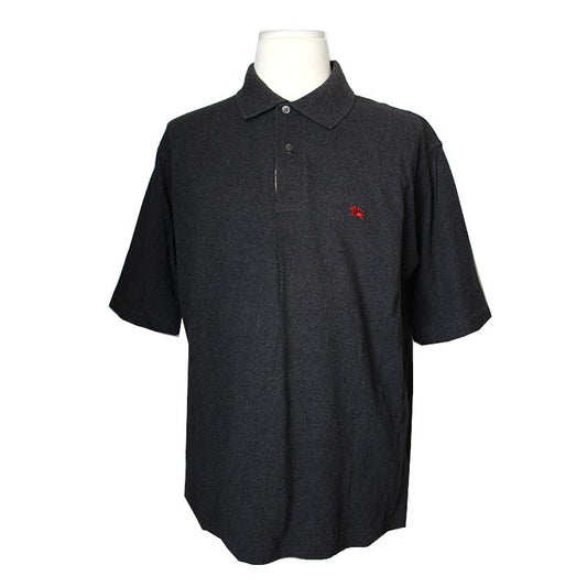 Burberry Men's Charcoal Gray Pique Shirt 110 48272463