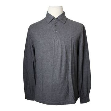 Zanone Grey Men's Long Sleeve Shirt 100 48400069