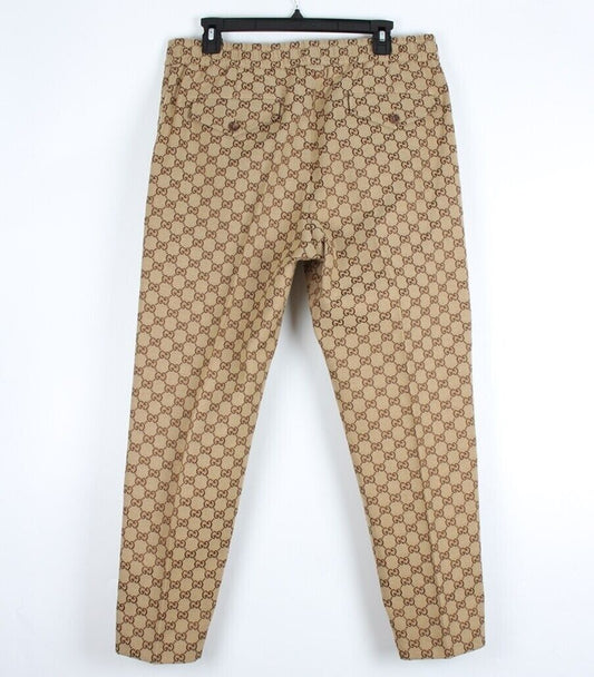 กางเกงผ้าแคนวาส Gucci Cotton ขนาด 46 SKU