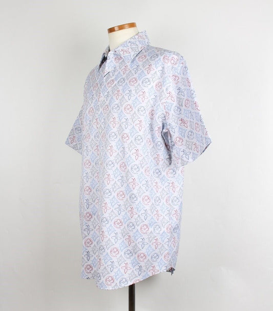Louis Vuitton Short Sleeved Signature Shirt 12345 51118292