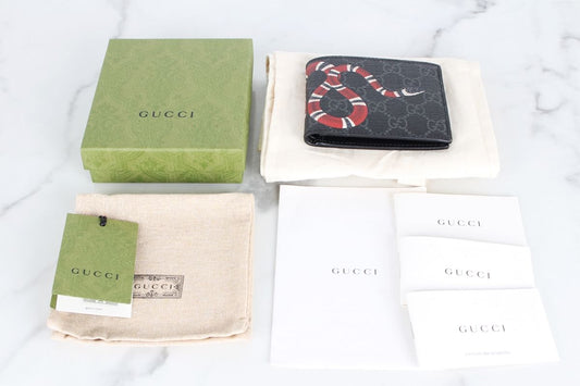 Gucci Snake Wallet Black 12345 52381000