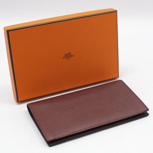 Hermes Hermès Epsom Citizen Twill Long Wallet 12345 54633436