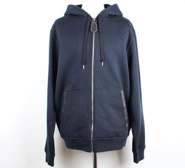 Hermes Hooded Zip-Up Navy XL 12345 55393549