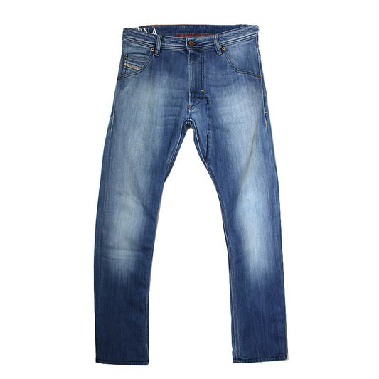 กางเกงยีนส์ Diesel ทรง Red Stitch Blue Wash สำหรับผู้ชาย เอว 32 นิ้ว รหัสสินค้า