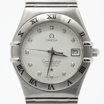 Omega Constellation 35MM Automatic Steel Watch with 11P Diamonds 1502.35 57124834