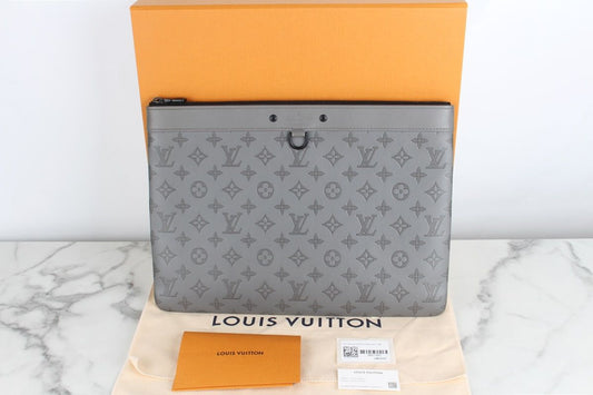 Louis Vuitton Monogram Discovery Pochette Clutch GM 12345 57206757