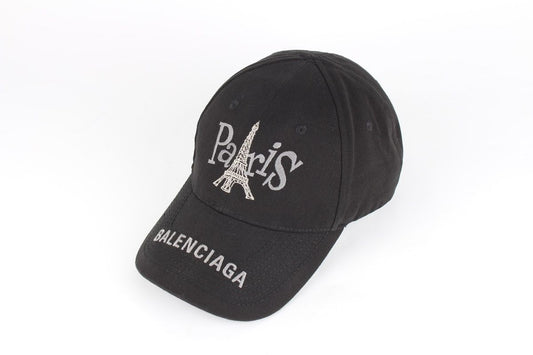 Balenciaga Paris Logo Embroidered Cap L 59686560
