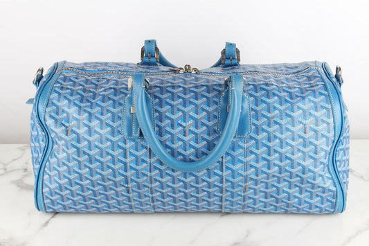 Goyard Croisiere 50 Boston Bag Blue 50 59743660