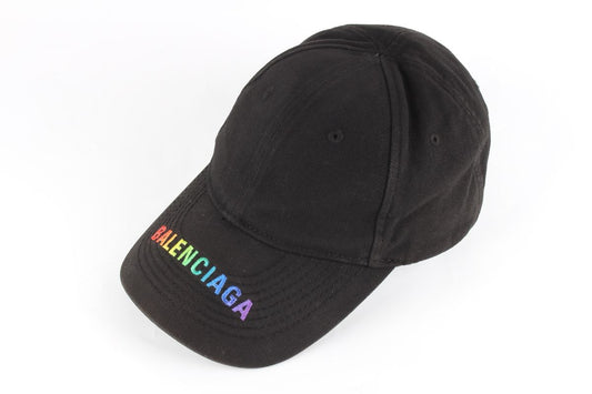 Balenciaga Rainbow Logo Baseball Cap L 59 59745857