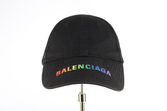 Balenciaga Rainbow Logo Baseball Cap L 59 59745857
