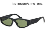 RETRO SUPER FUTURE RetroSuperFuture Sunglasses NEEMA BLACK MATTE GTH Black Acetate Green 60927530