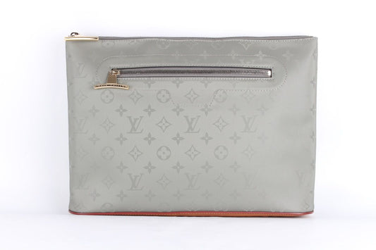 Louis Vuitton Kim Jones Titanium Cosmos Monogram Clutch 12345 61047908