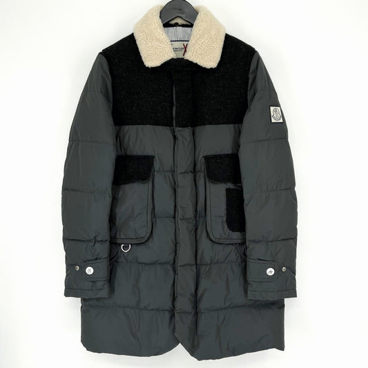 Moncler Gamma Blue Long Down Jacket 2 63435658