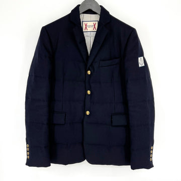 Moncler Gamma Blue Padded Blazer 63436105
