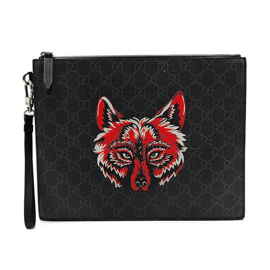 Gucci Supreme Vestrie วูล์ฟคลัทช์ (547084)
