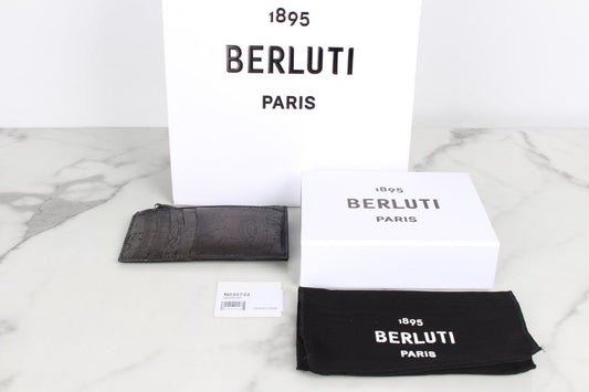 Berluti Maxi Core Card Holder Black A01234 63846031