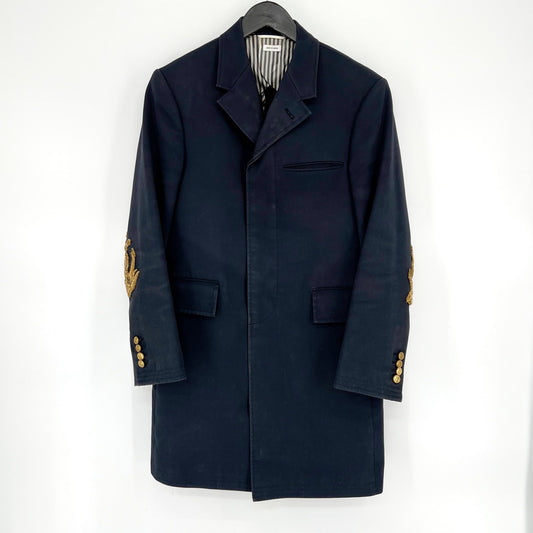 Moncler Thom Browne Anchor Single Coat Navy MOC005E 63851239