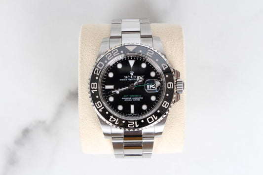 Rolex GMT Master II Black Steel 63892783