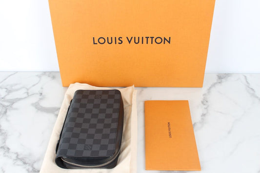Louis Vuitton Damier Graphite Zippy XL Wallet 12345 64309260