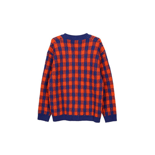 Gucci Checked Wool Interlocking Cardigan L 711571 64026321