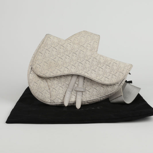 Dior Beige Oblique Saddle Crossbody Bag 1ADPO093YZY 64399964