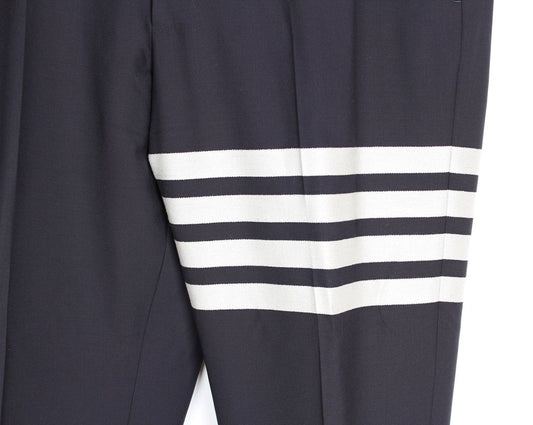 Thom Browne 4-Bar Plain Weave Suit Pants Navy 2 64875434