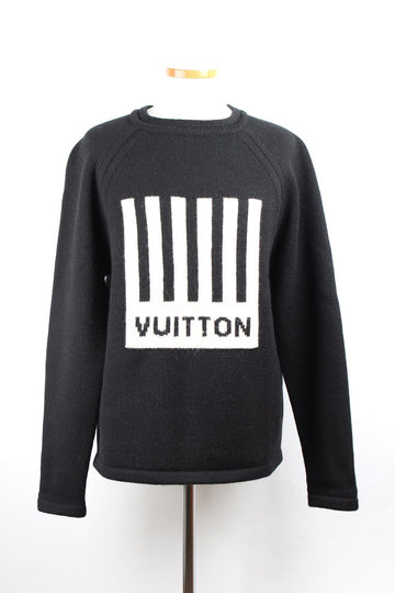 Louis Vuitton Barcode Logo Knit Sweater S 65626427