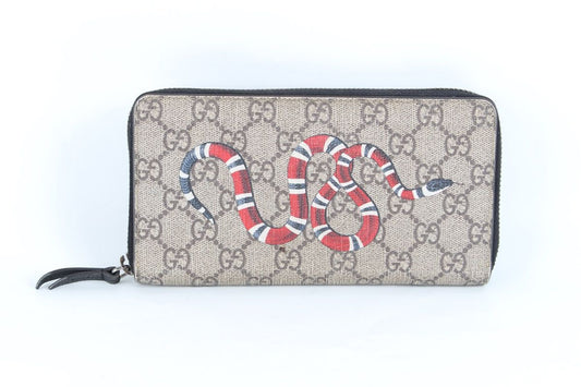 Gucci Snake Zip Long Wallet 12345 66234971