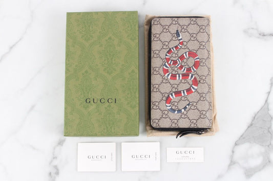 Gucci Snake Zip Long Wallet 12345 66234971
