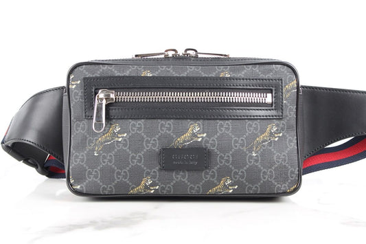 Gucci GG Supreme Jumping Tiger Belt Bag 12345 66235180