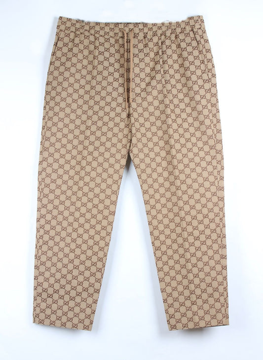 กางเกงวอร์ม Gucci Canvas ไซส์ 54 GG