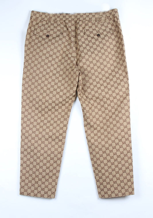 กางเกงวอร์ม Gucci Canvas ไซส์ 54 GG