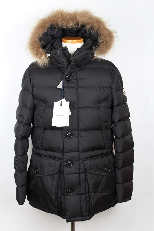 Moncler Cluny Down Jacket Black 3 67954179