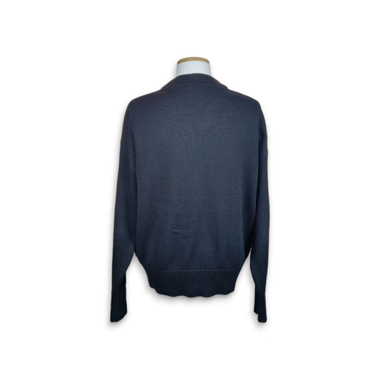 AMI Big Heart Logo Embroidered Cardigan E22UKC003.016 65320891