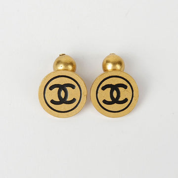 CHANEL CC Round Antique Cufflinks 67577792